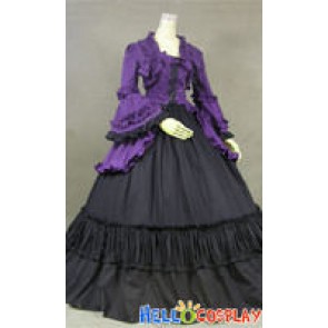 Victorian Gothic Purple Lolita Dress Ball Gown Prom