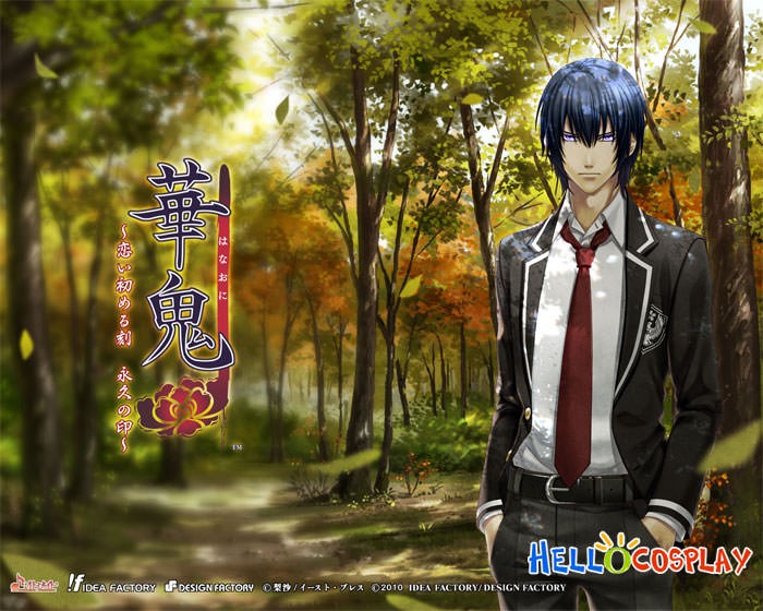 Hanaoni Kaki To Kanna Cosplay School Boy Uniform