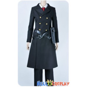 Karneval Cosplay Captain Hirato Costume Black Uniform