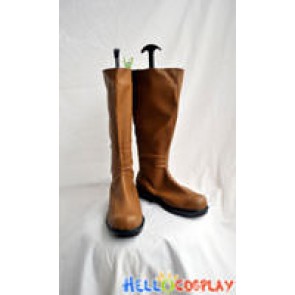 Puella Magi Madoka Magica Cosplay Kyōko Sakura Brown Boots