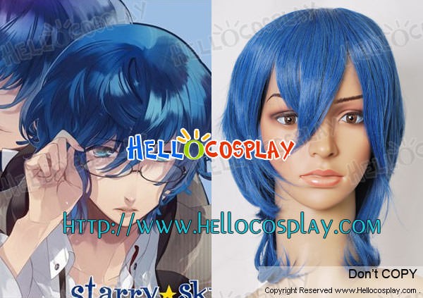 Genshin Impact Kaeya New Skin Blue Cosplay Wig