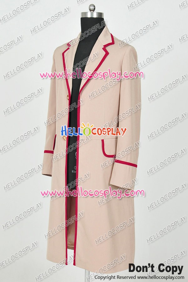 5th Doctor Who Peter Davison jacket coat cosplay costume New
