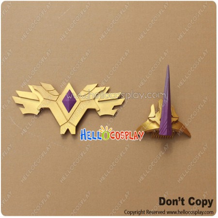 My Little Pony Cosplay Princess Celestia Imperial Crown Headwear Breastplate Badge Prop