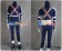 Naruto Cosplay Hatake Kakashi Costume New