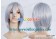 Light Gray Short Wig 001