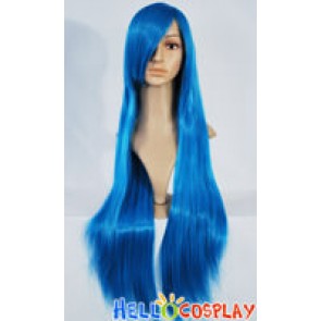 Deep Blue Cosplay Long Wig