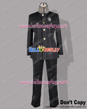 Shin Megami Tensei Persona 4 P4 Cosplay School Boy Uniform Costume