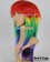 My Little Pony Cosplay Rainbow Multi Color Wig With Tail