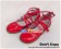Mirror Red Bow Low Chunky Sweet Lolita Doll Shoes