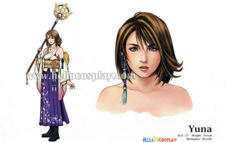 Final Fantasy X Cosplay Yuna Staff
