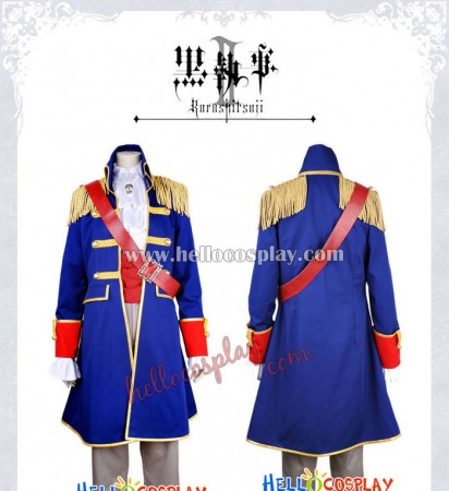 Kuroshitsuji II Ciel Phantomhive Cosplay Costume