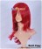 Red Cosplay Wavy Wig