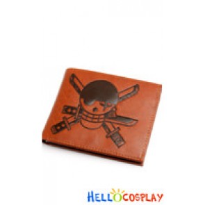 One Piece Cosplay Swordsman Accessories Cultural Wallet