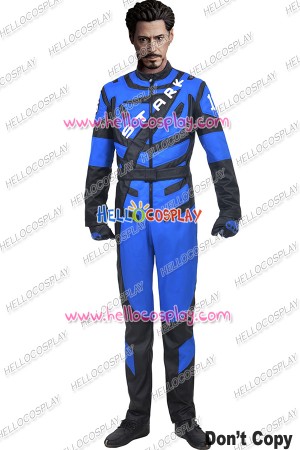 Iron Man 2 Tony Stark Cosplay Costume 