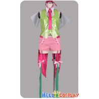 Macross Frontier Cosplay The End Of Triangle Ranka Lee Green Pink Costume