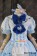 Vocaloid 2 Cosplay Miss Germany Megurine Luka Blue Lolita Dress Costume