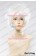 Wig 30CM Cosplay Pure White Universal Layered Short