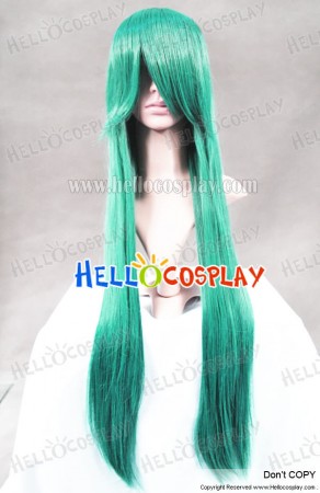 Dark Green Cosplay Long Wig