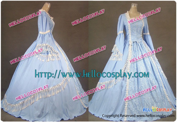 Marie Antoinette Victorian Ball Gown Prom Wedding Dress
