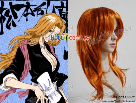 Bleach Matsumoto Rangiku Cosplay Wig