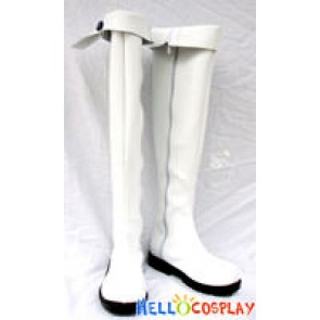 Pandora Hearts Cosplay Echo White Long Boots