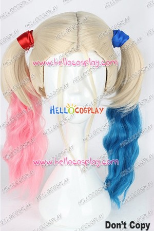 Suicide Squad Cosplay Harley Quinn Cosplay Wig
