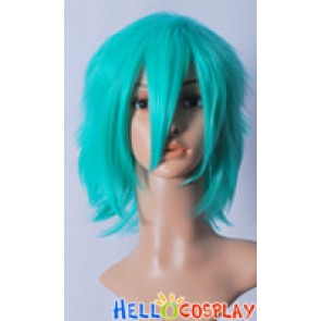 Vocaloid Hatsune Mikuo Blue Short Cosplay Wig