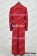Doctor 4th Fourth Dr Tom Baker Cosplay Costume Red Long Trench Coat