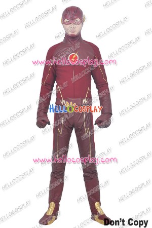 The Flash 1 Barry Allen Cosplay Costume 