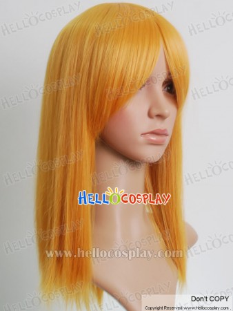 Cosplay Light Orange Short Wig
