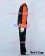 One Piece Cosplay Sanji Stripe Dark Orange Shirt Costume