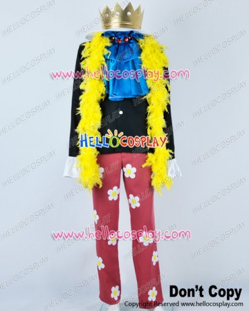 One Piece Cosplay Two Years Later Brook Burukku Costume Yellow Scarf