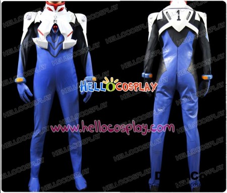 Neon Genesis Evangelion EVA Cosplay Shinji Ikari Jumpsuit Plugsuit