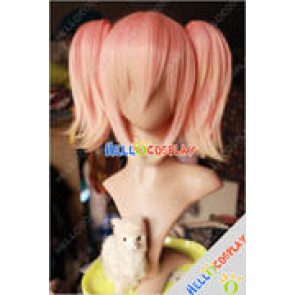 Puella Magi Madoka Magica Cosplay Kaname Madoka Pink Wig