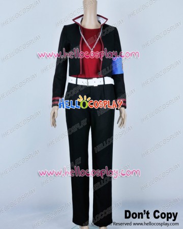 Brothers Conflict BroCon Cosplay Yusuke Asahina Black Costume