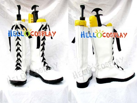 Black Butler Ciel Phantomhive Cosplay Boots White