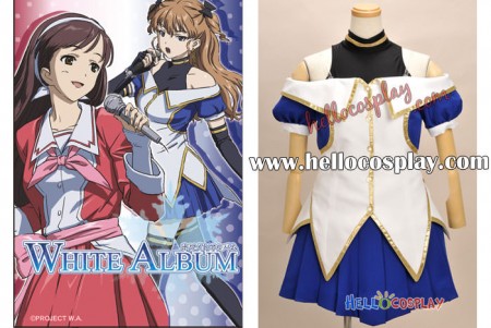 White Album Cosplay Rina Ogata Costume