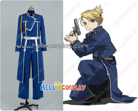 Riza Hawkeye Uniform Lieutenant Colonels Costume