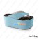 Punk Lolita Shoes Daily Blue High Platform Leopard Flip-Flops
