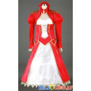 Saber Fate/EXTRA Cosplay Nero Red Saber Dress
