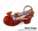 Wine Red Bow Many Straps Chunky Princess Lolita Shoes
