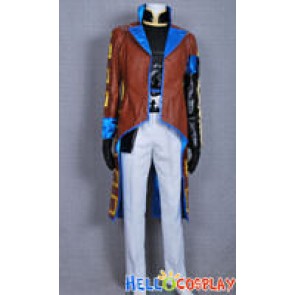 Devil Kings Sengoku Basara 2 Katakura Kojuro Cosplay Costume