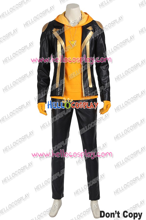 Pokemon Go Sparkmale Yellow Cosplay Costume