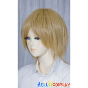 Tan Gold Short Cosplay Wig