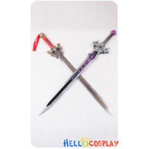 Dynasty Warriors 7 Cosplay Liu Bei Double-Stranded Sword