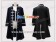 Gintama Cosplay Costume Silver Soul Long Coat