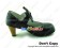Black IW Charlotte Bow Chunky Sweet Lolita Shoes
