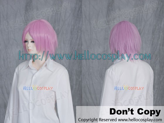 pink and purple cosplay wig