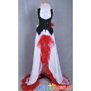 Vocaloid 2 Cosplay Just A Game White Camellia Meiko Costume