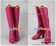 Sailor Moon Cosplay Usagi Tsukino Pink Long Boots